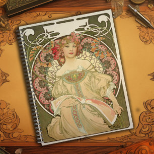Classic Art Nouveau Poster Design Planner
