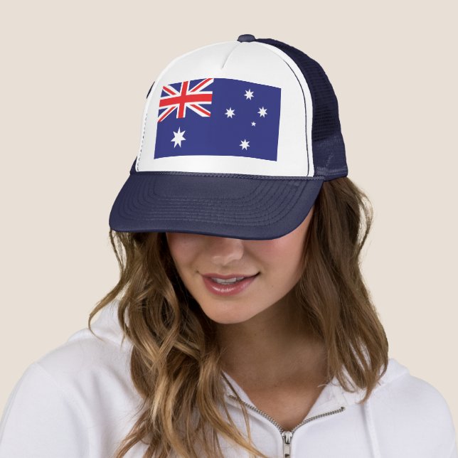 Classic Aussie Pride Trucker Hat (In Situ)