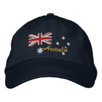 Classic Australian Flag Embroidery