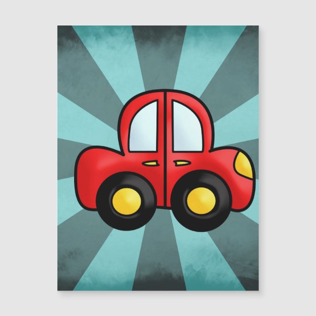 Classic Automobile Art Retro Automotive Print (Front)
