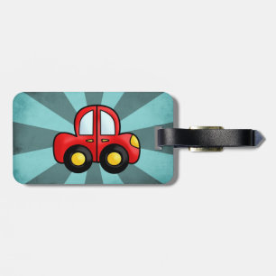 Classic Automobile Art Retro Automotive Print Luggage Tag