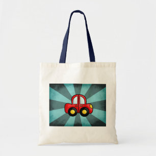 Classic Automobile Art Retro Automotive Print Tote Bag