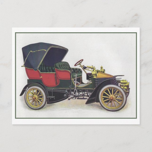Classic Automobile/Car Postcard (Front)