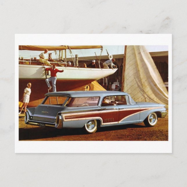 Classic Automobile Postcard (Front)