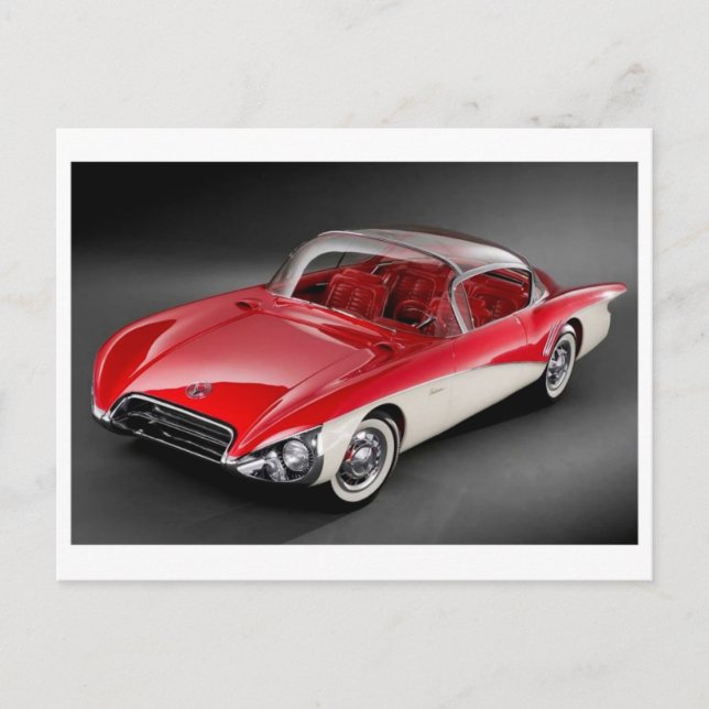 Classic Automobile Postcard (Front)