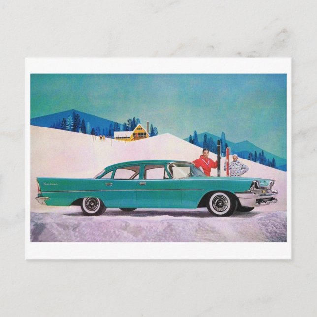 Classic Automobile Postcard (Front)