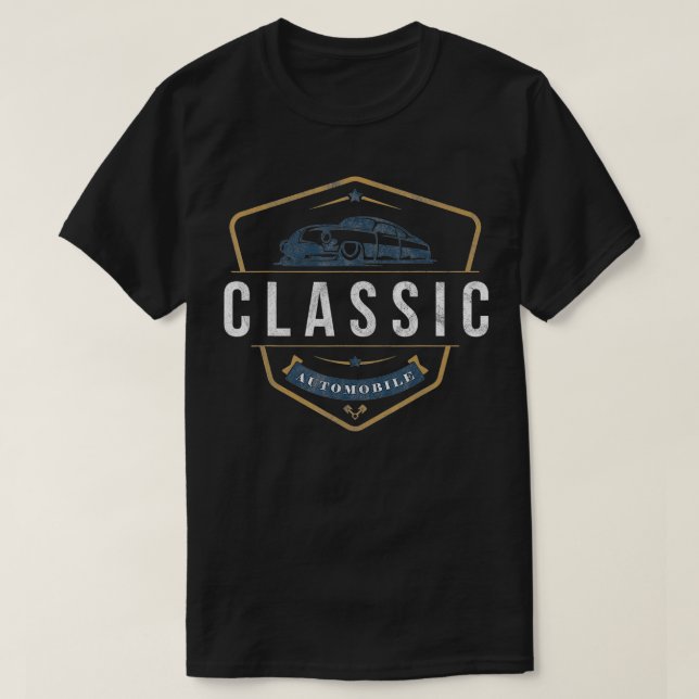 Classic Automobile Vintage Car  T-Shirt (Design Front)