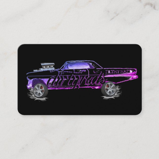 Classic Automotive Business Cards (Front)