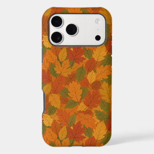 Classic Autumn/fall leaves patterned