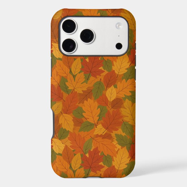 Classic Autumn/fall leaves patterned  (Back)
