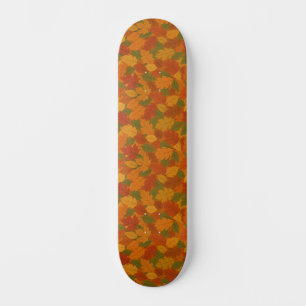 Classic Autumn/fall leaves patterned Skateboard