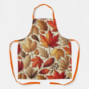 classic Autumn leaves Apron