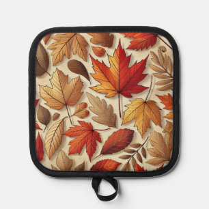 classic Autumn leaves Pot Holder
