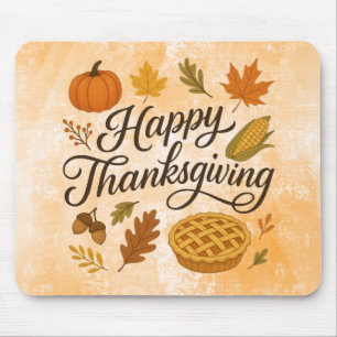 Classic Autumn/Thanksgiving Mouse Pad
