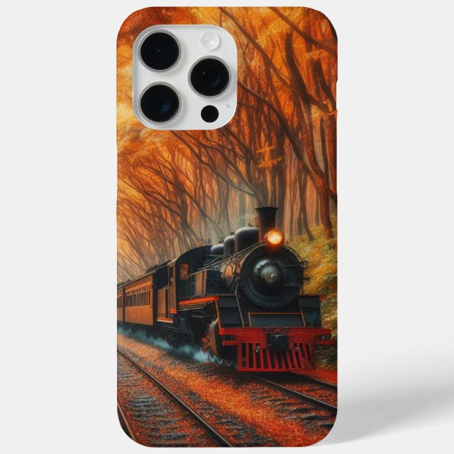 classic Autumn train Case-Mate iPhone Case (Back)
