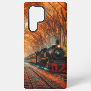 classic Autumn train Samsung Galaxy Case