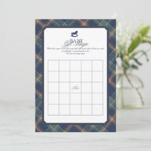 Classic Baby Gift Bingo Game Card