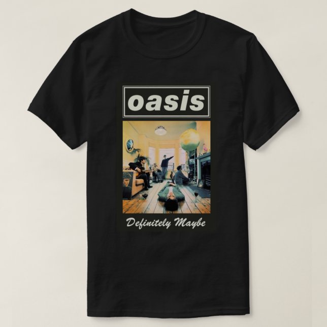 Classic Band Oasi Album Cover Poster Poster1 T-Shirt (Design Front)
