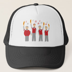 Classic Barbershop Quartet Trucker Hat