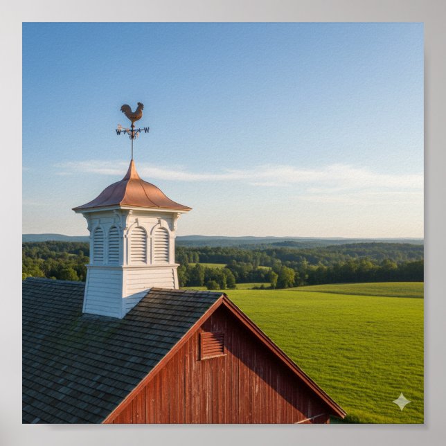 Classic Barn Cupola Poster (Front)