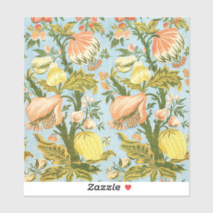 Classic Baroque Floral Fruit Damask Textile