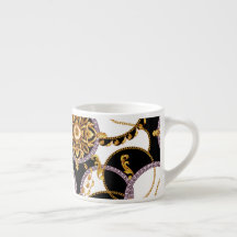 Classic baroque gold and black