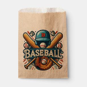 Classic Baseball Essentials / Stylish Retro Legend Favour Bag