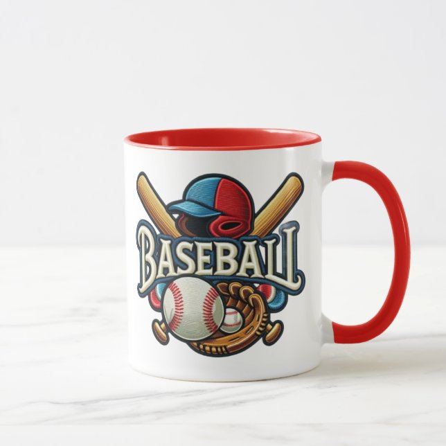 Classic Baseball Essentials / Stylish Retro Legend Mug (Right)