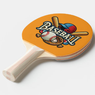 Classic Baseball Essentials / Stylish Retro Legend Ping Pong Paddle