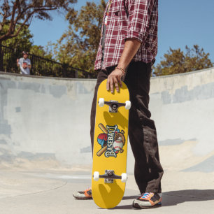 Classic Baseball Essentials / Stylish Retro Legend Skateboard