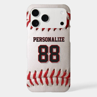 Classic Baseball Stitch Custom Name and Number