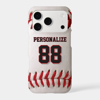 Classic Baseball Stitch Custom Name and Number