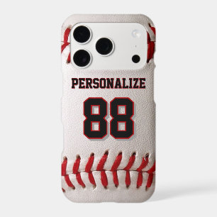 Classic Baseball Stitch Custom Name and Number