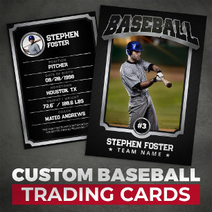 Classic Baseball Trading Card for Baseball Player