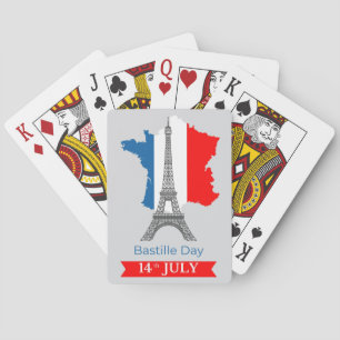 Classic Bastille Day (14 July) Playing Cards