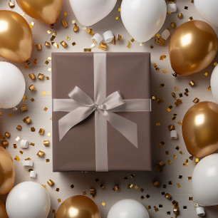 Classic Batch: Chocolate Brown Wrapping Paper Roll