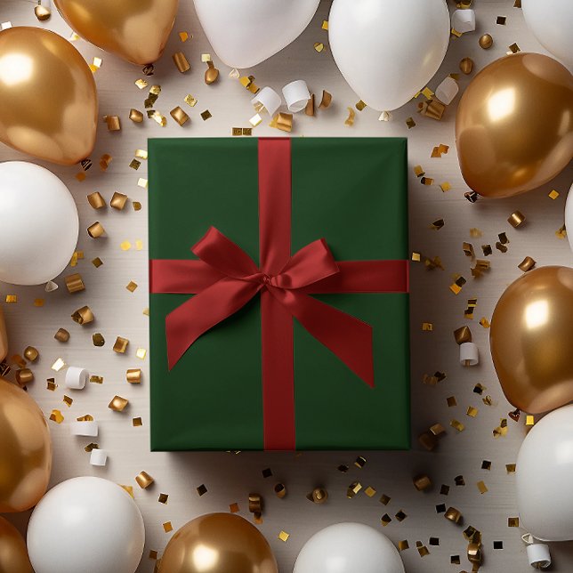 Classic Batch: Dark Green Wrapping Paper Roll (Creator Uploaded)