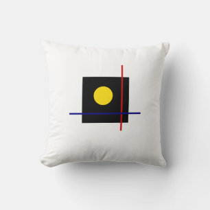 Classic Bauhaus Geometric Art Cushion