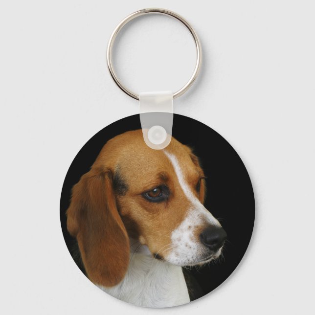 Classic Beagle Key Ring (Front)