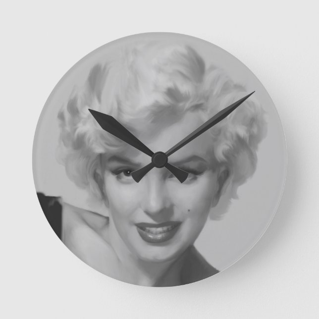 Classic Beauty III Round Clock (Front)