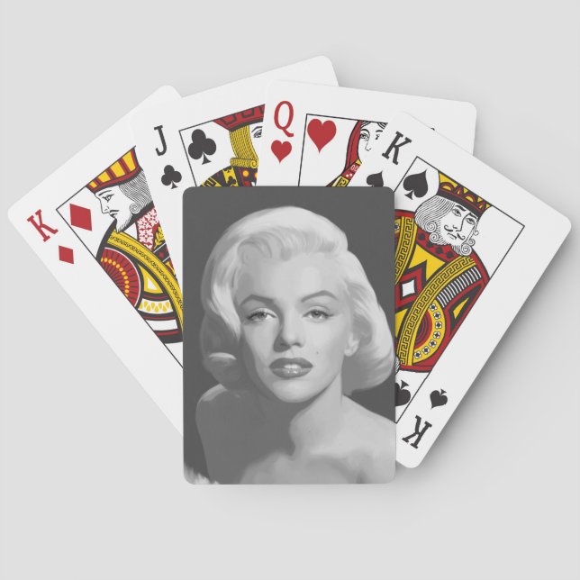 Classic Beauty Playing Cards (Back)