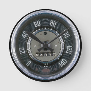 Classic beetle tachometer oldtimer round clock