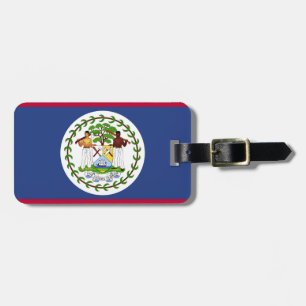Classic Belise Flag Luggage Tag