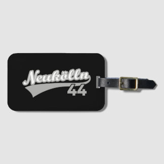 Classic Berlin Neukölln 44 City Number Luggage Tag