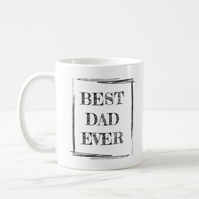 CLASSIC BEST DAD EVER COFFEE MUG (Left)