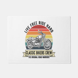 Classic Bikers Crew Motorcycle.jpg Doormat