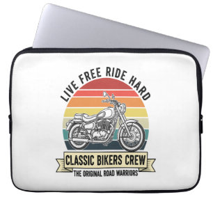 Classic Bikers Crew Motorcycle.jpg Laptop Sleeve