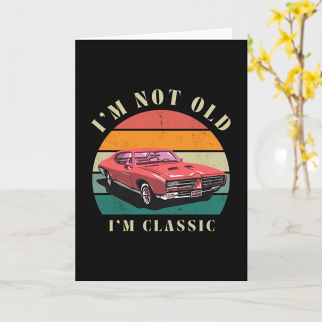 Classic Birthday Card (Yellow Flower)