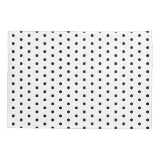 Classic Black and White Polka Dot  Pillowcase