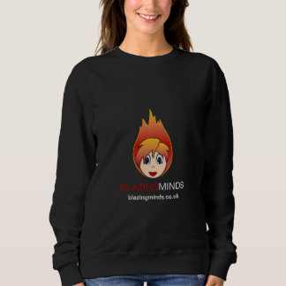 Classic Black Blazing Minds Official Sweatshirt